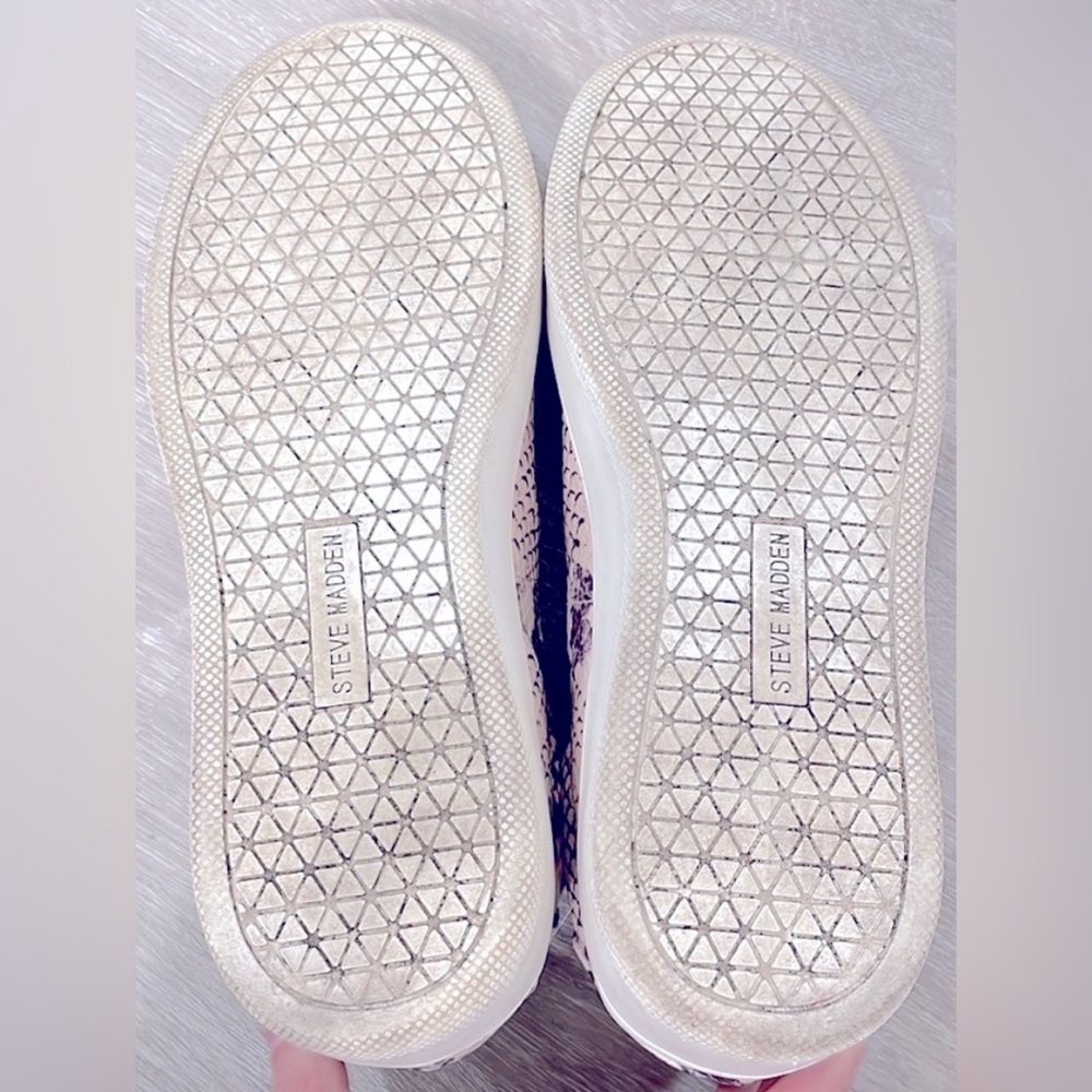 Steve Madden Platform ‘Bertie’ Python Tennis Shoe… - image 8